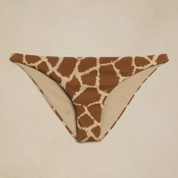 NWT! Onia Animal Giraffe Print Ashley Pique Bikini Bottom - Multiple Sizes 💎 - Picture 1 of 4